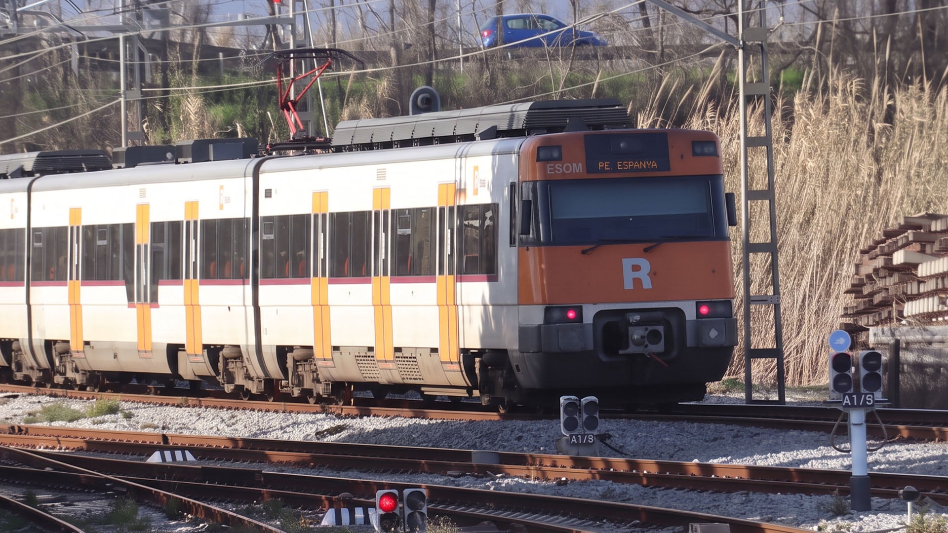 El tren accidentado en Barcelona durante el temporal no debía circular: Renfe ignoró su nuevo protocolo de seguridad