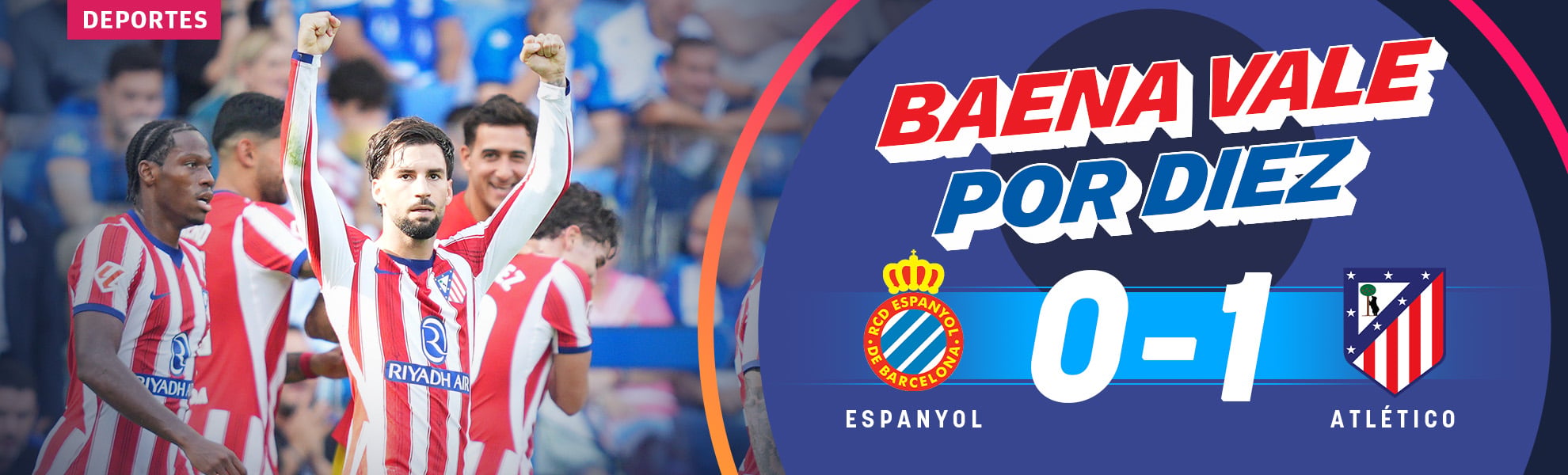 Este Baena vale por diez para el Atlético