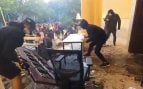 Las protestas contra el Gobierno socialista de Albania dejan cientos de heridos y el Tribunal Supremo en llamas