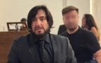 Rafael Amargo en la misa de su padre
