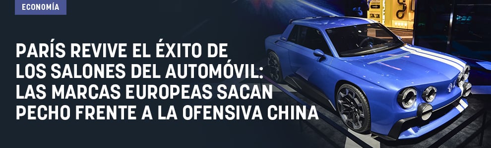 París revive el éxito de los salones del automóvil: las marcas europeas sacan pecho frente a la ofensiva china