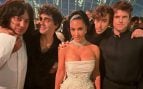 Kim Kardashian con los Javis y los de la bola negra