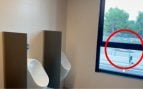 Ventana del baño de Montmeló con vistas a las 6 horas de Barcelona