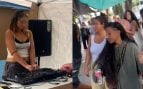 acampada plaza españa palma rave vivienda