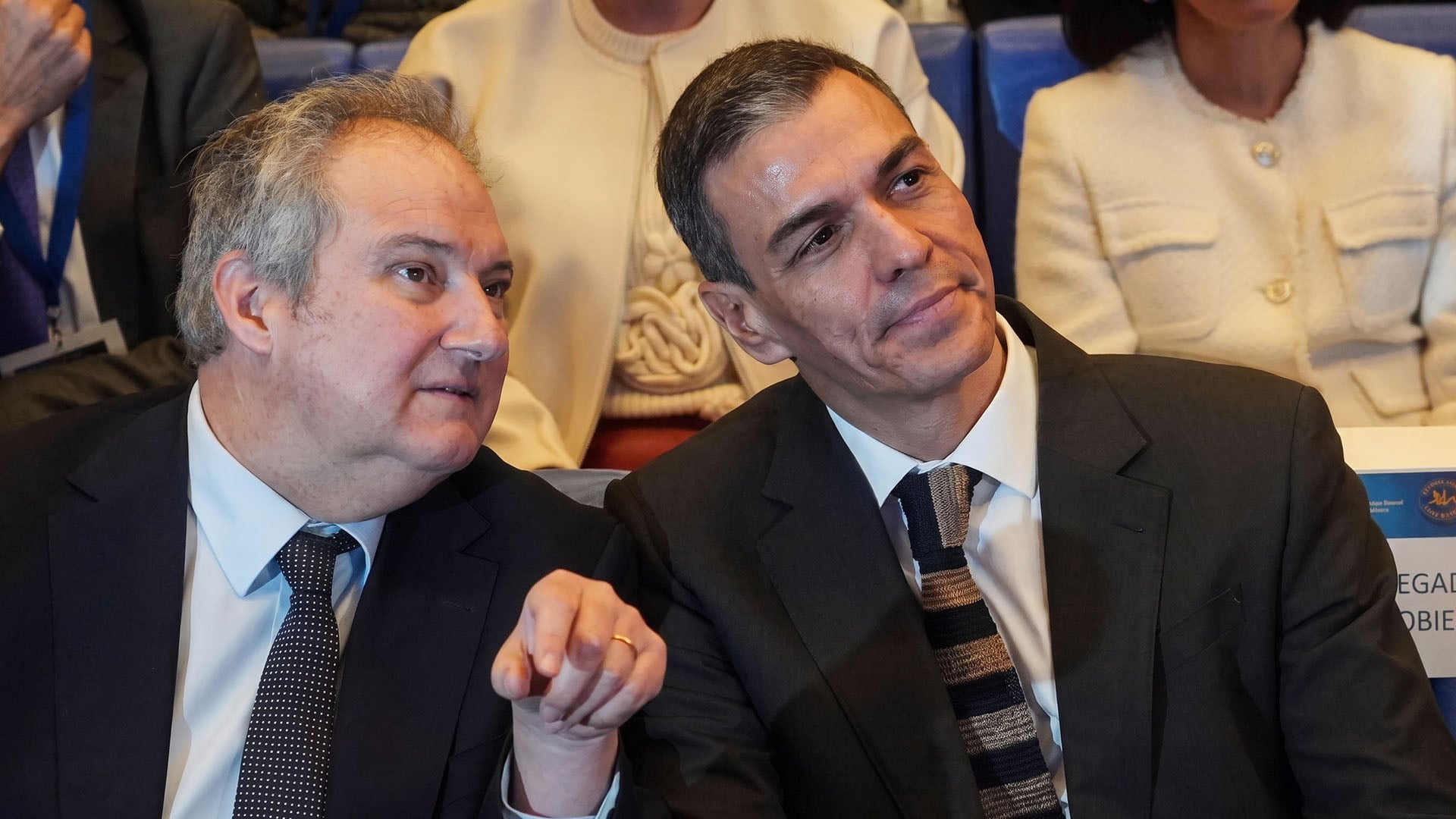 Pedro Sánchez y Jordi Hereu.