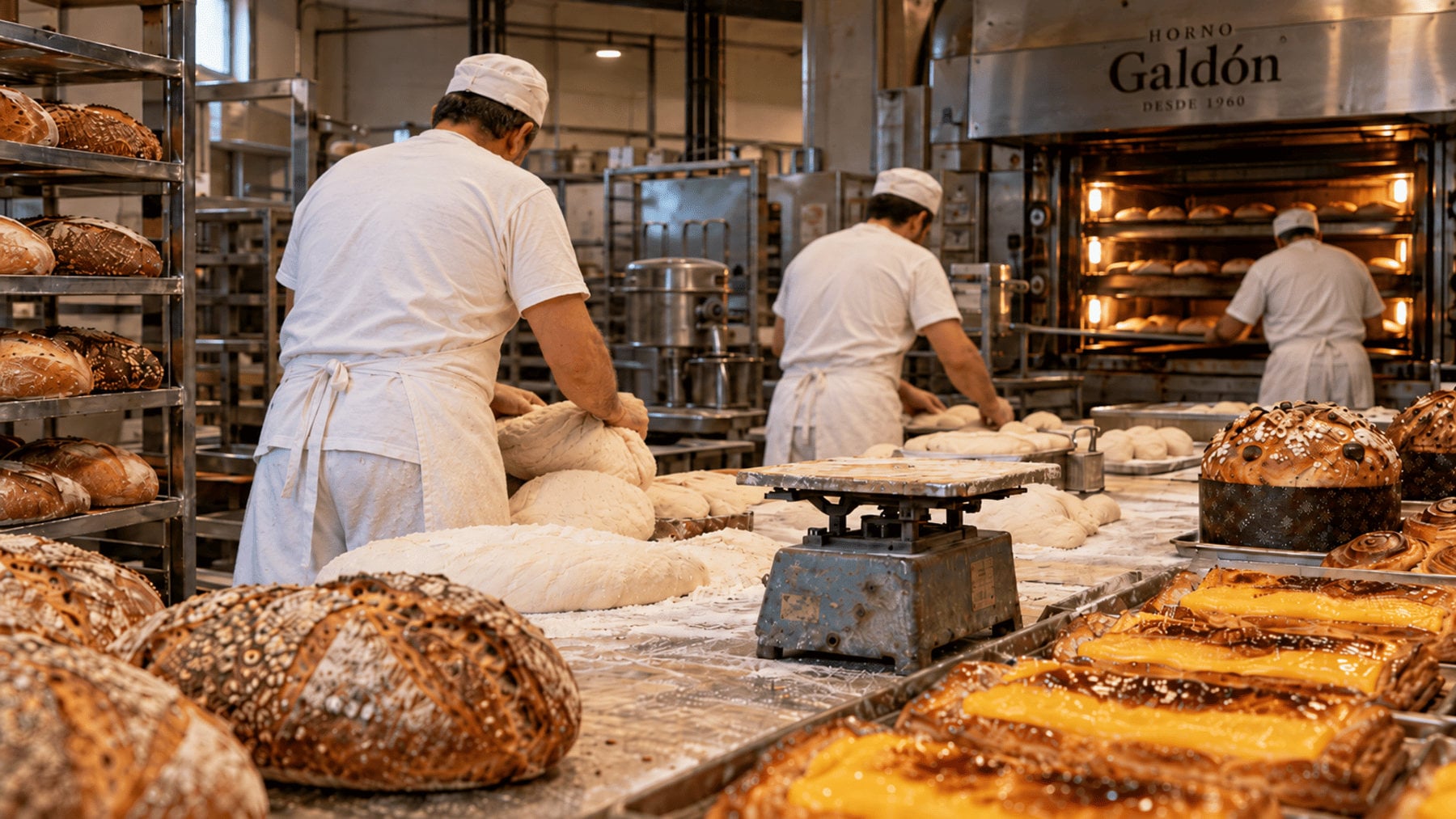 Son valencianos y se levantan todos los días a las 4:30 de la mañana para trabajar en su panadería: el negocio tiene 4 tiendas y lleva 66 años abierto
