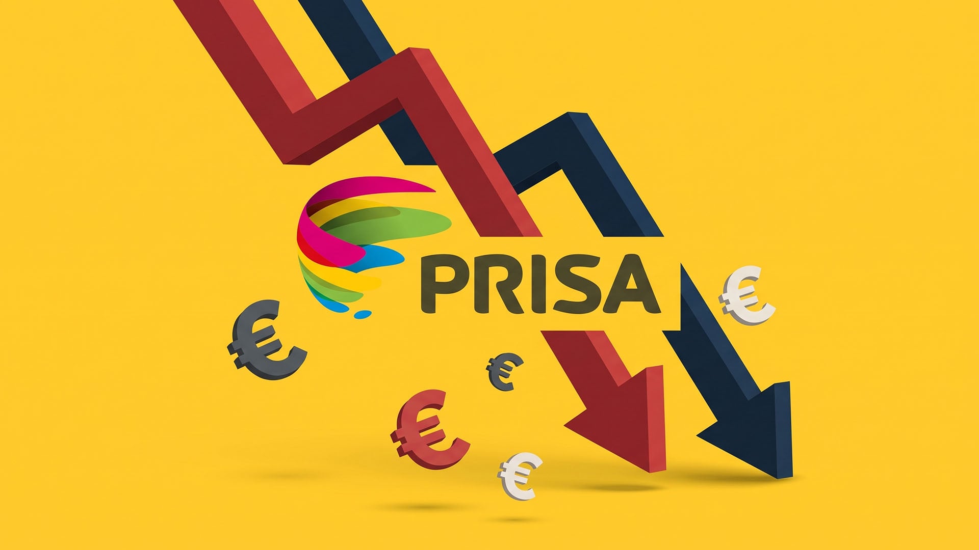 Prisa ahonda su debacle: las acciones se hunden en Bolsa desde julio y rozan los 2 euros
