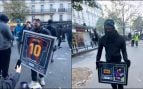 Radicales de ultraizquierda roban una camiseta del Barça firmada por Messi en las protestas violentas en París