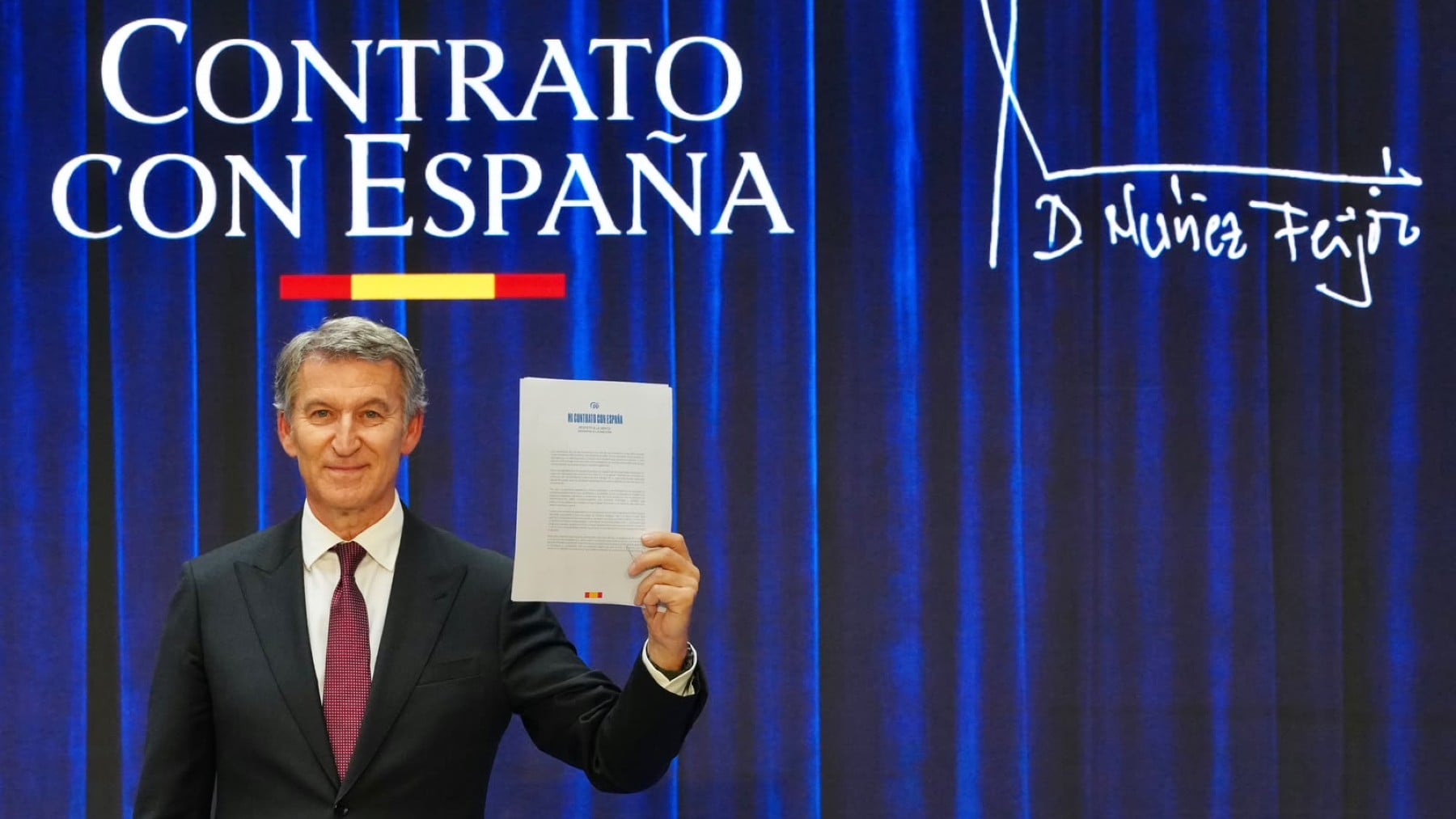 Orden en la inmigración, fin del infierno fiscal y jueces elegidos por jueces: estos son los 12 compromisos de Feijóo