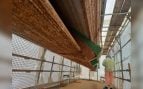 Puente Forth Road: un tramo de uno de sus cables principales, separado con cuñas, deja a la vista los alambres de acero durante la inspección interna de 2025