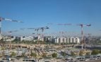 La Ciudad de la Justicia de Madrid ya se levanta: 19 grúas y hasta 2.000 obreros para el mayor complejo judicial del mundo