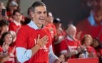 Pedro Sánchez en el comité celebrado el 17 de octubre de 2026 en Fuenlabrada. (Europa Press)