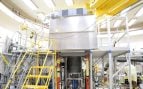 Montaje de ensayo del microrreactor eVinci de Westinghouse en el NCERC de Nevada, donde alcanzó la criticidad a 663 °C