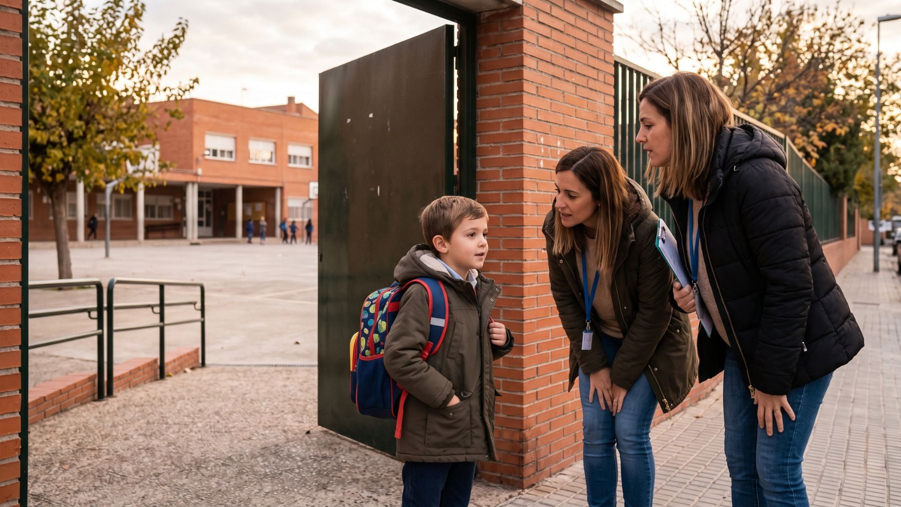 La psicología confirma que llegar tarde a recoger a los niños del colegio puede generarles inseguridad emocional