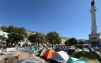La Policía portuguesa advierte que intervendrá «de forma contundente» contra las acampadas de Lisboa y Oporto si no se van voluntariamente