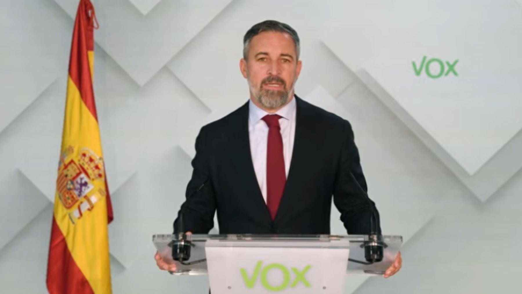 Abascal anuncia que Vox tiene voluntad de algún entendimiento con el PP para frenar a la izquierda en el Senado