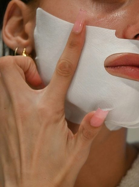 mascarilla facial parches ojos