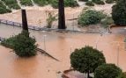 Las impactantes imágenes de Oliva (Valencia) anegada por la DANA: 7 helicópteros trabajan en los rescates