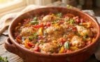 Guiso de pollo y calabaza