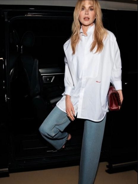 vaqueros pantalones barrel tendencias nicole kidman