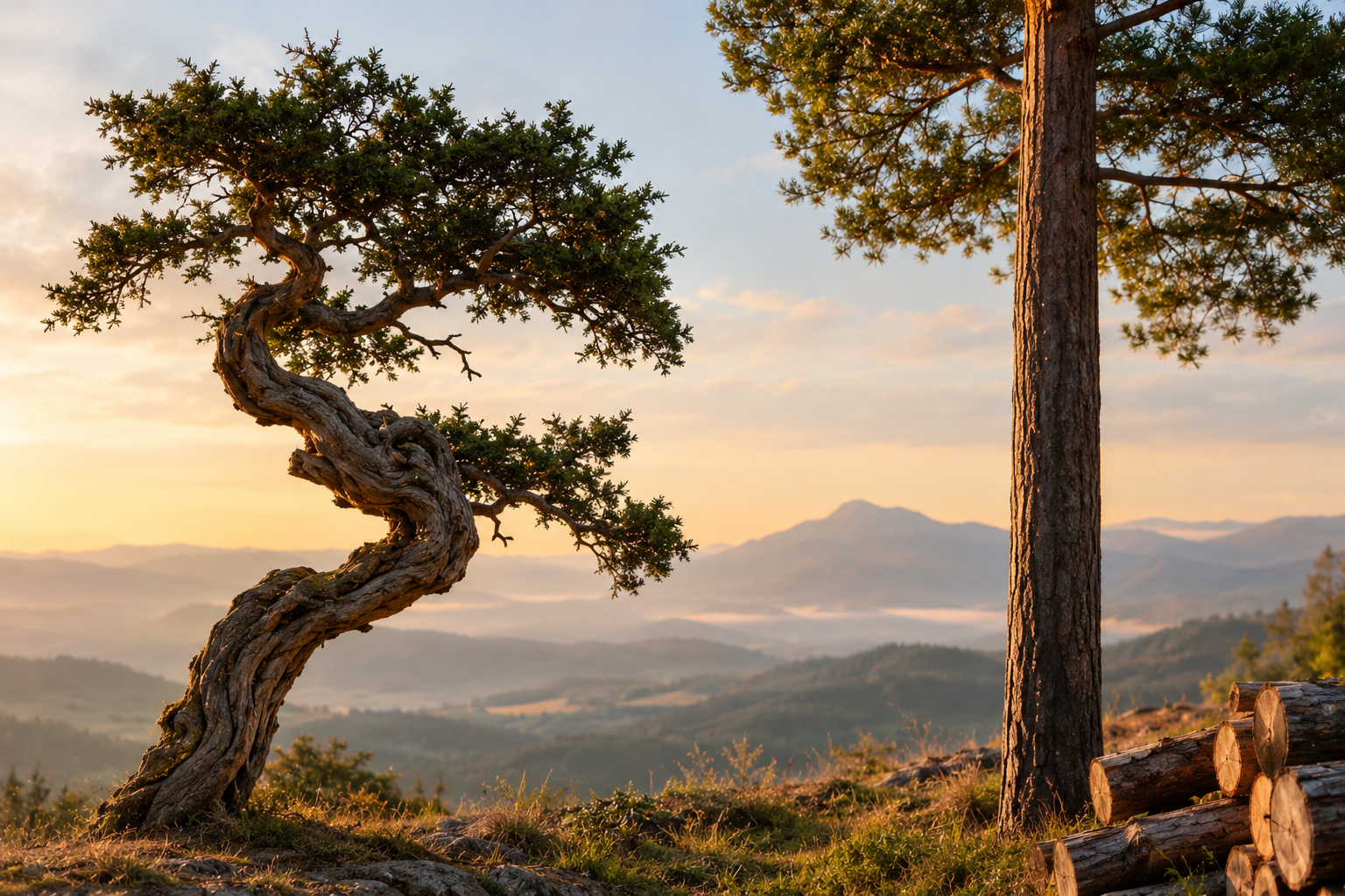 Qué quiere decir el proverbio de la filosofía china: Un árbol torcido vive su propia vida, pero un árbol recto se convierte en madera