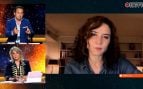 Isabel Díaz Ayuso en su entrevista en Horizonte (Mediaset).
