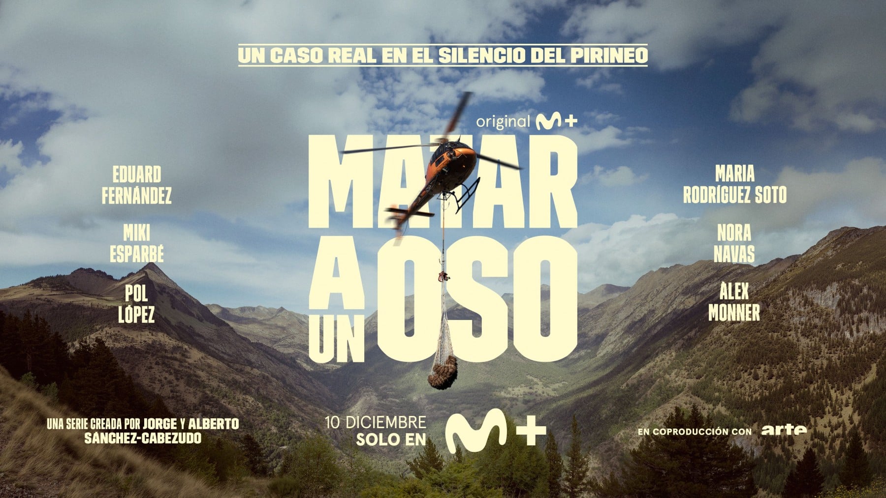 Cartel de la serie ‘Matar a un oso’ (Movistar Plus).
