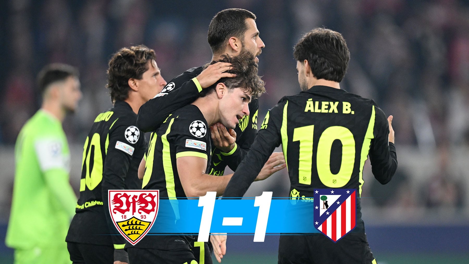Az Atlético túlélte a Stuttgartot és önmagát is