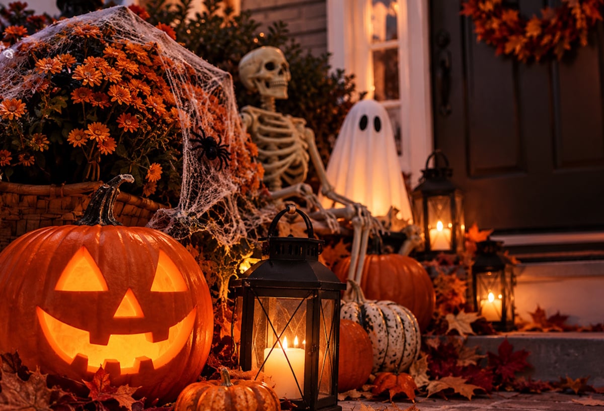 Imagen de una decoración Halloween. (Foto: OK Diario)