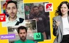 Candidatos del PSOE, Más Madrid, Podemos y el PCE están entre los cabecillas de la huelga educativa contra Ayuso