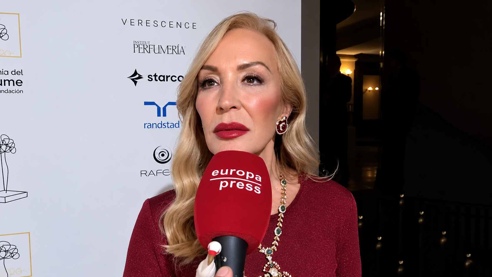 Carmen Lomana en el XX Aniversario de la Academia del Perfume. (Foto: Europa Press)