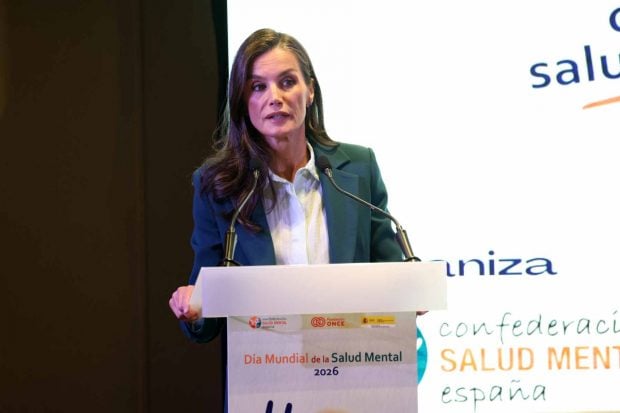 La Reina Letizia en un evento en Madrid. (Foto: Europa Press)