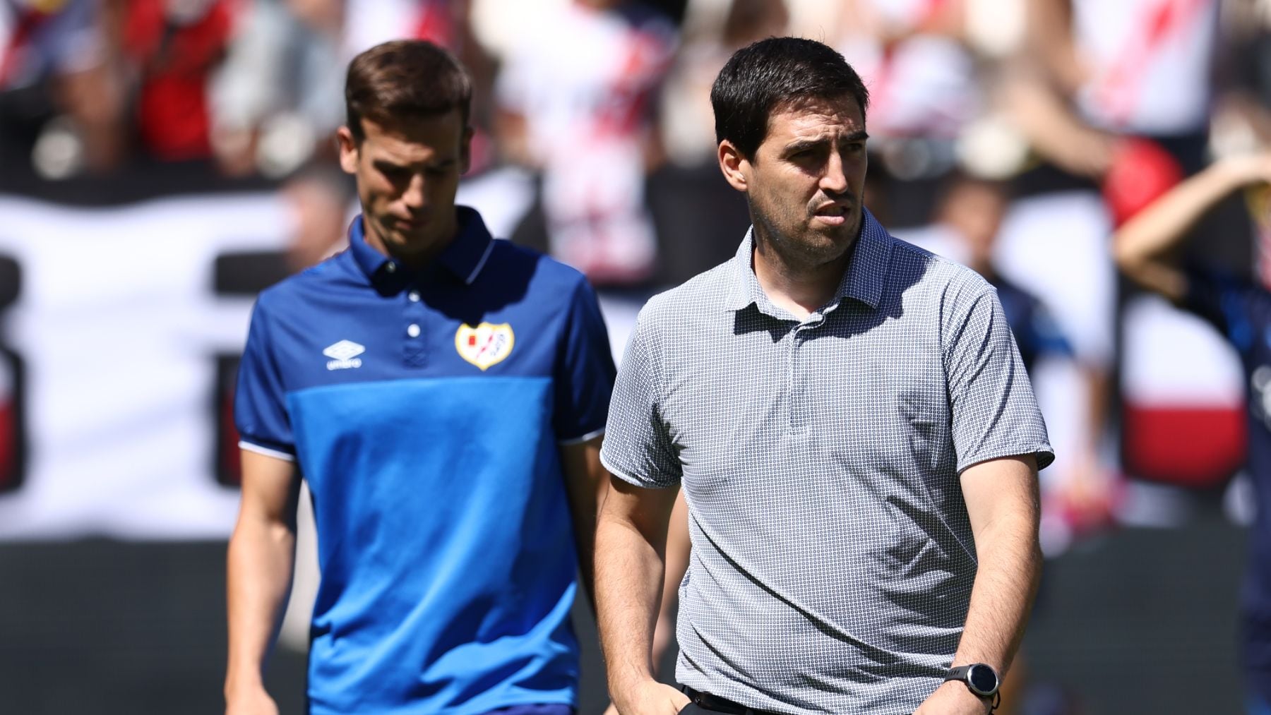 De Vallecas a la élite: la Champions League pone contra el espejo a Iraola e Iñigo Pérez, maestro y alumno en el Rayo
