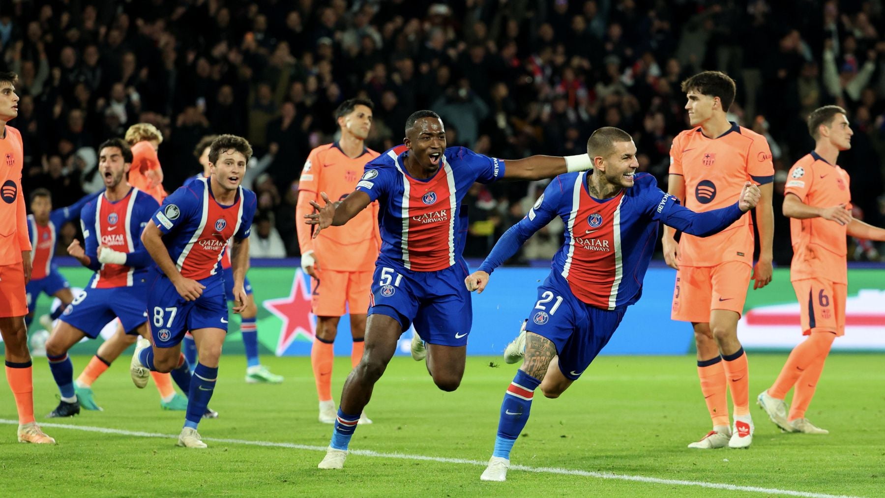 La defensa del Barça vuelve a hacer aguas en Europa: recibió contra el PSG más remates que el día del 2-8 ante el Bayern