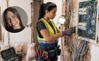 Carolina, electricista venezolana de 29 años trabajando en España: «Yo cobraba 1.980 euros que, para una persona que viene saliendo de la escuela, es muchísimo»