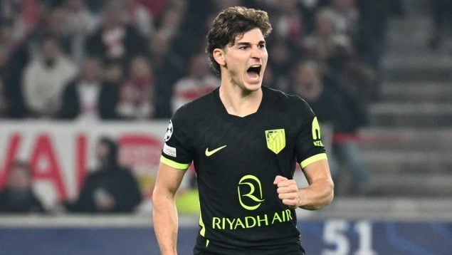 Julián Álvarez mentette meg az Atléticot: góllal törte meg 174 napos rossz sorozatát a Stuttgart ellen