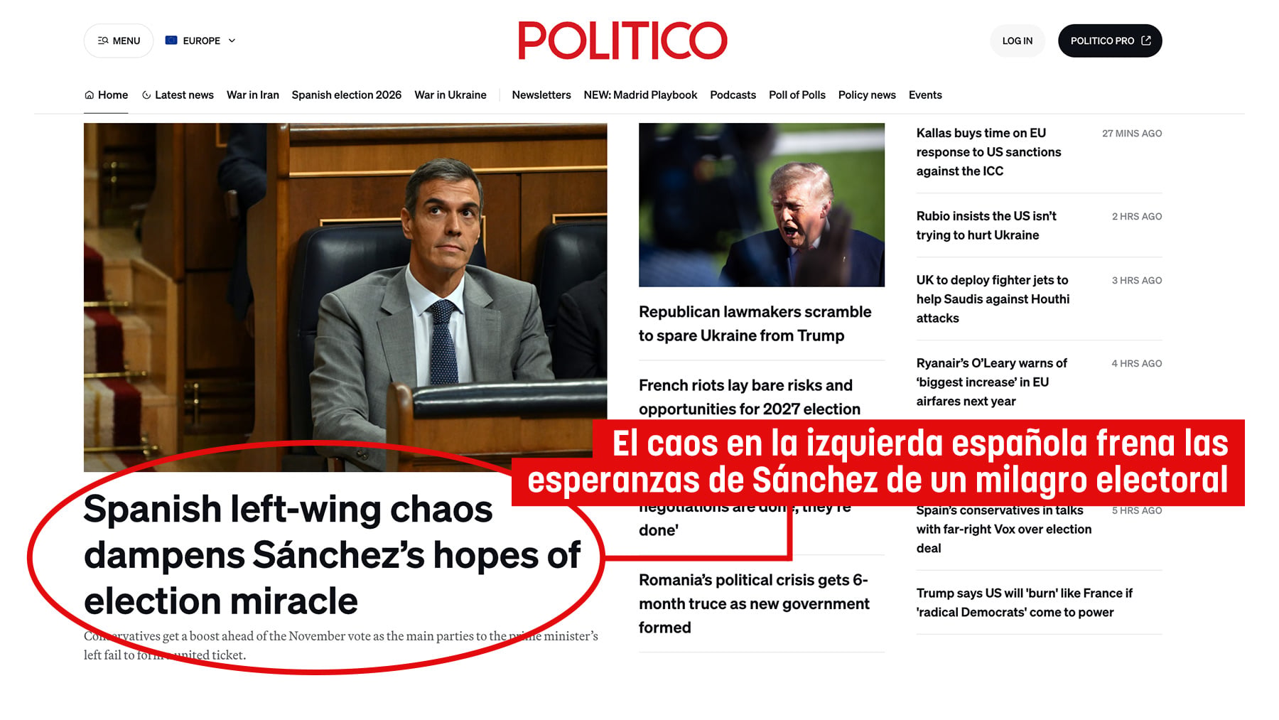 La influyente