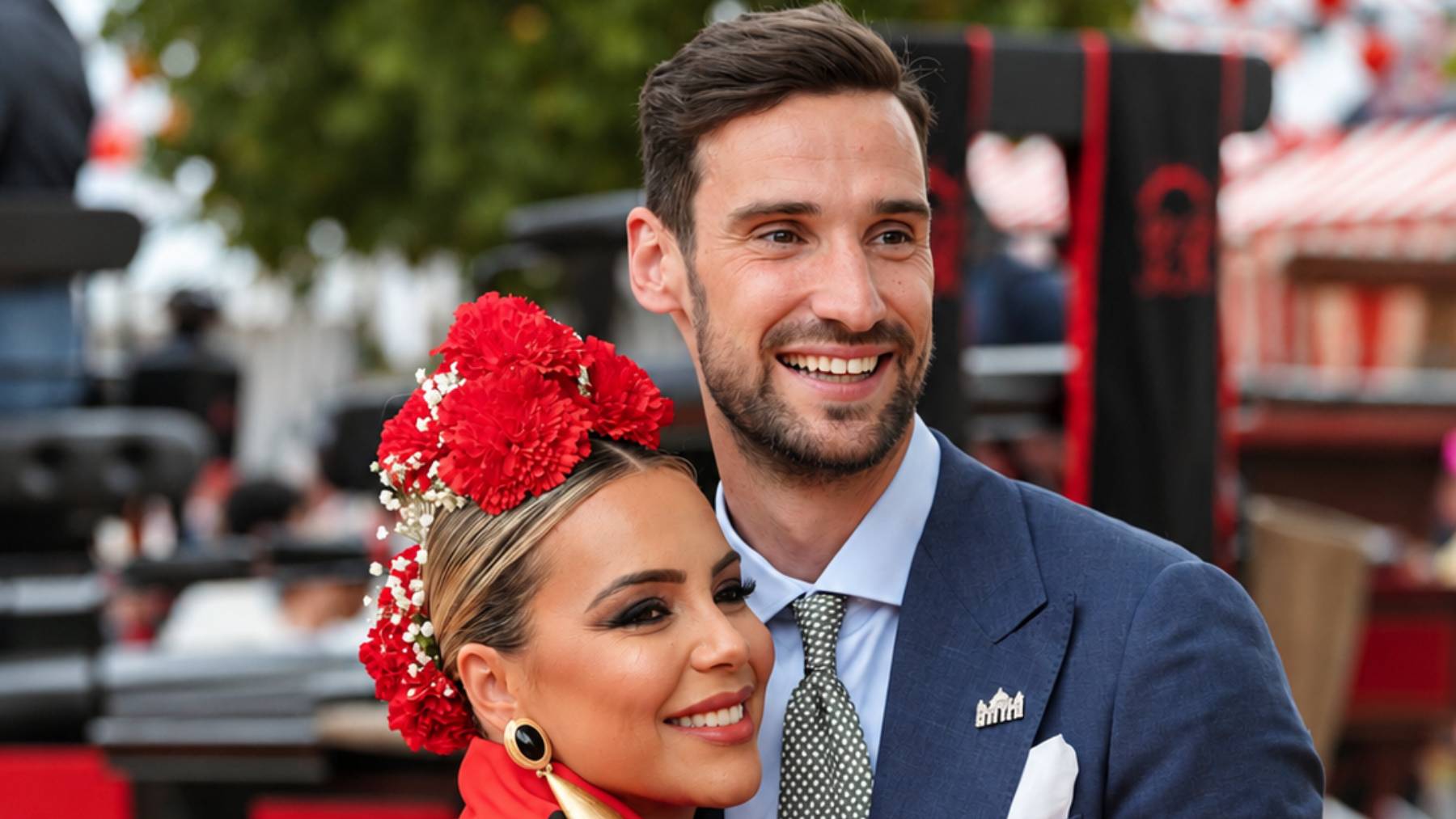 Alba Silva y Sergio Rico. (Foto: RRSS)