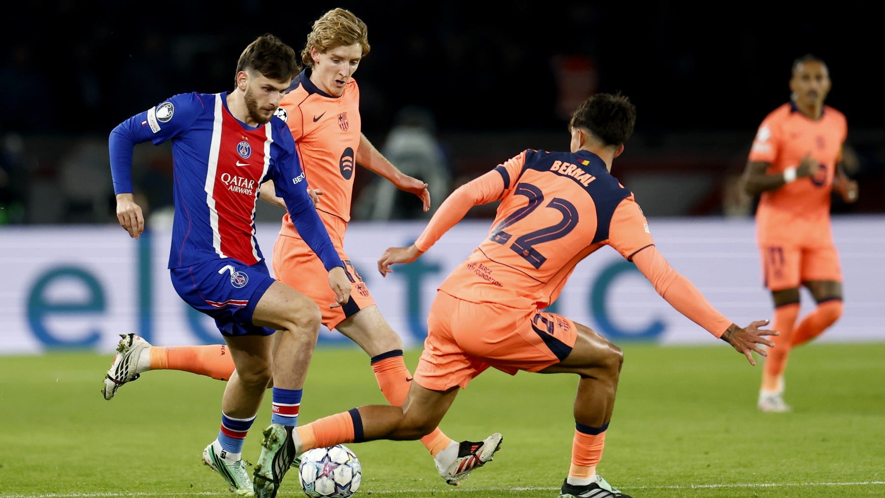 PSG - Barcelona, en directo: dónde lo televisan, cronología y cómo va en vivo online gratis del partido de la Champions League hoy