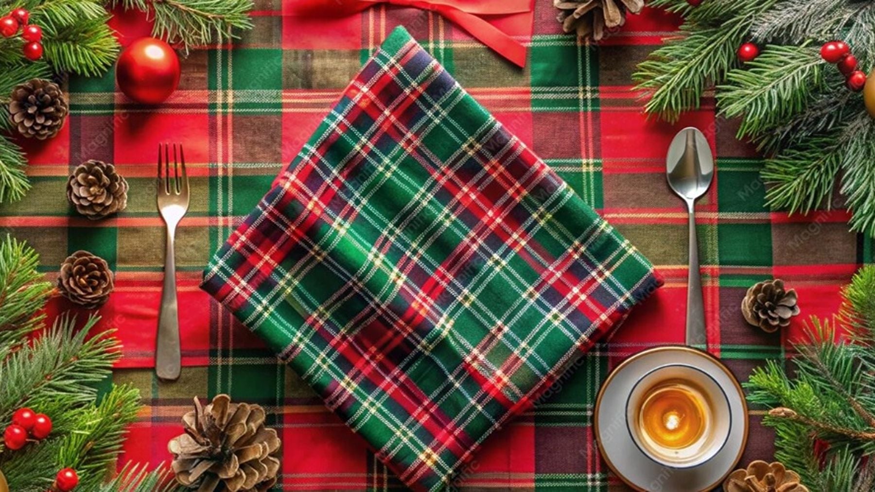 Adiós a los manteles rojos y verdes para Navidad: su sustituto va a ser lo más visto en 2026 y es más moderlo y sofisticado
