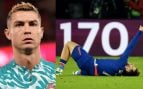 Cristiano Ronaldo y Khvicha Kvaratskhelia lesionado