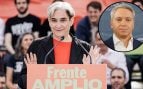 Ada Colau y Vicente Vallés. (EuropaPress)