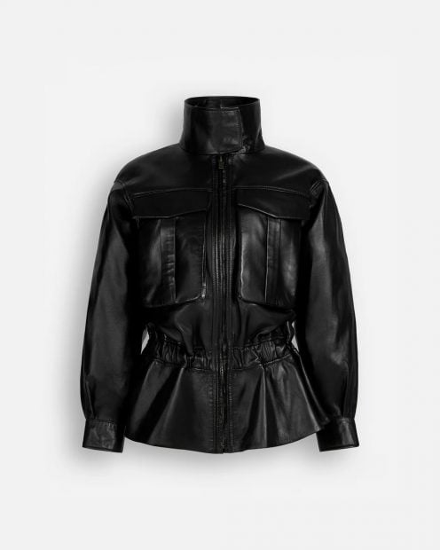 chaqueta piel maria pombo
