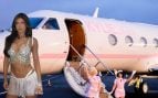 Así es el avión privado de Kylie Jenner: 63 millones de euros, dormitorio propio y decorado en rosa