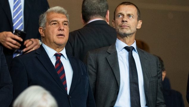 Újabb közeledés Joan Laporta és Aleksander Ceferin között a Real Madrid által küldött Negreira-ügy iratai közepette