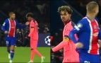 Lucas Hernández vaciló a Lamine Yamal con collejas y burlas durante el PSG-Barcelona