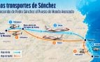 El recorrido de Sánchez para visitar las zonas afectadas por la DANA en Valencia: dos aviones y cuatro helicópteros para llegar a Oliva