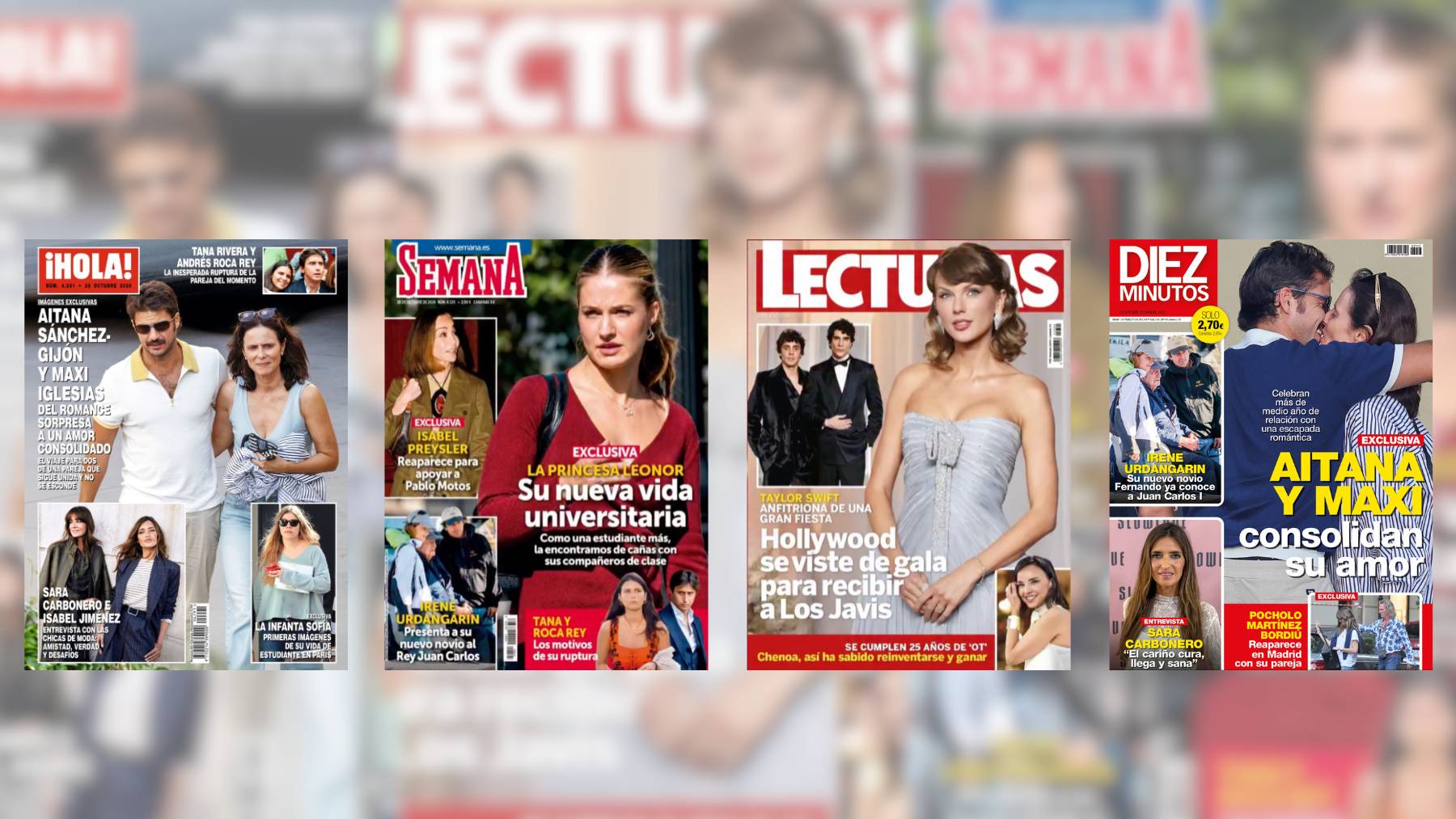 Portadas de revistas. (Foto: RRSS)