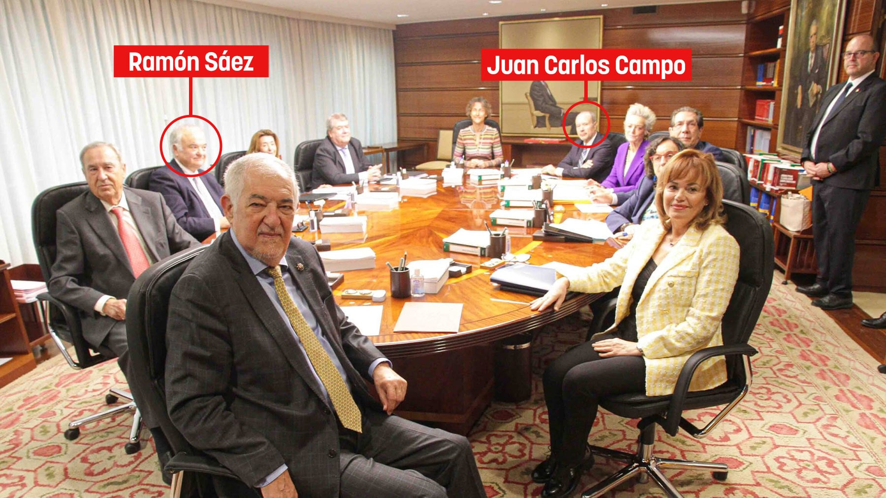 Sólo un ex ministro sanchista que avaló los indultos y otro magistrado han votado a favor de estudiar el recurso de Gabilondo