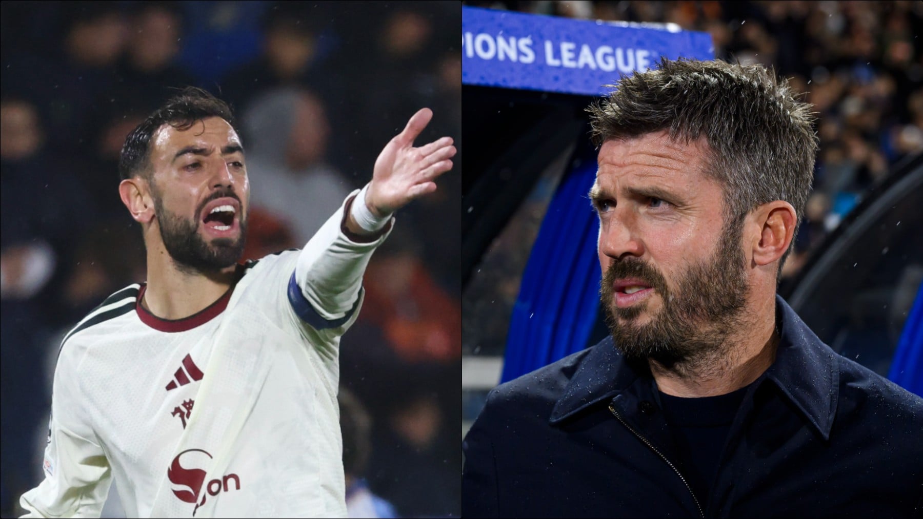 Feszültség a Manchester Unitednél: Carrick válaszolt Bruno Fernandes kritikájára